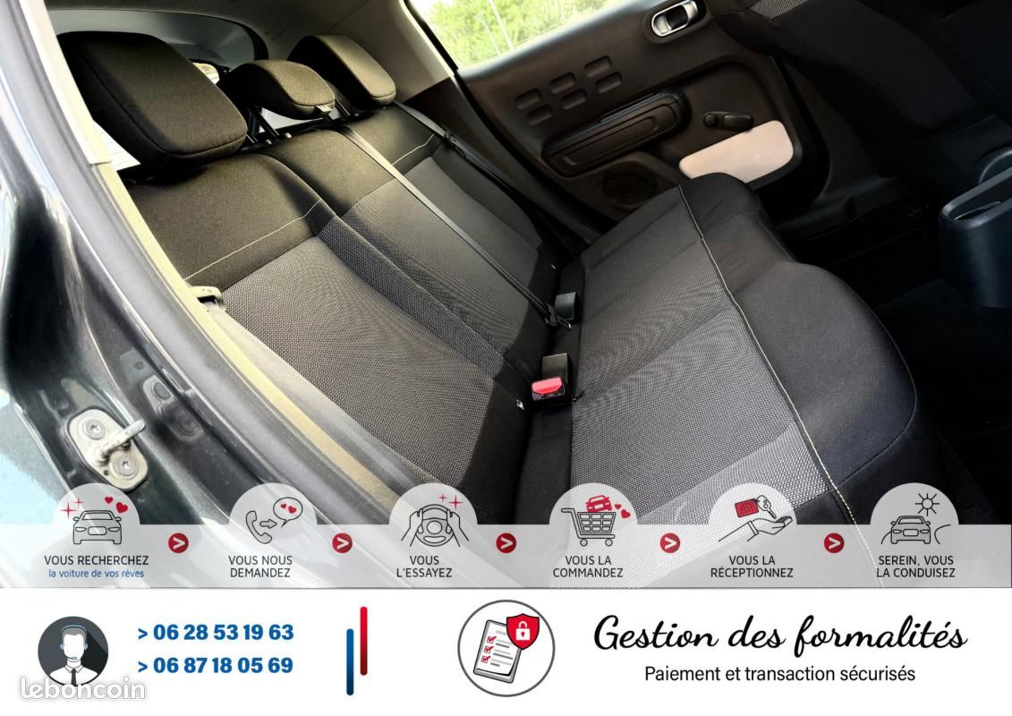 Citroën C3 1.2 i 82cv Feel 💳 x12 Vitres Crit'Air 1*Ct Kit Distribution Entretien Complet Ok*Véhic... (image 9)