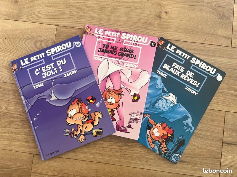 Lot 3 BD « Le petit Spirou » (image 1)