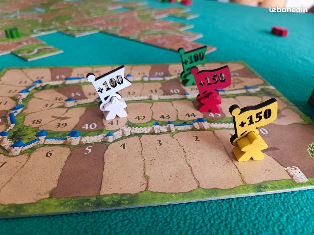 Meeple + Drapeau scoring Carcassonne (image 2)