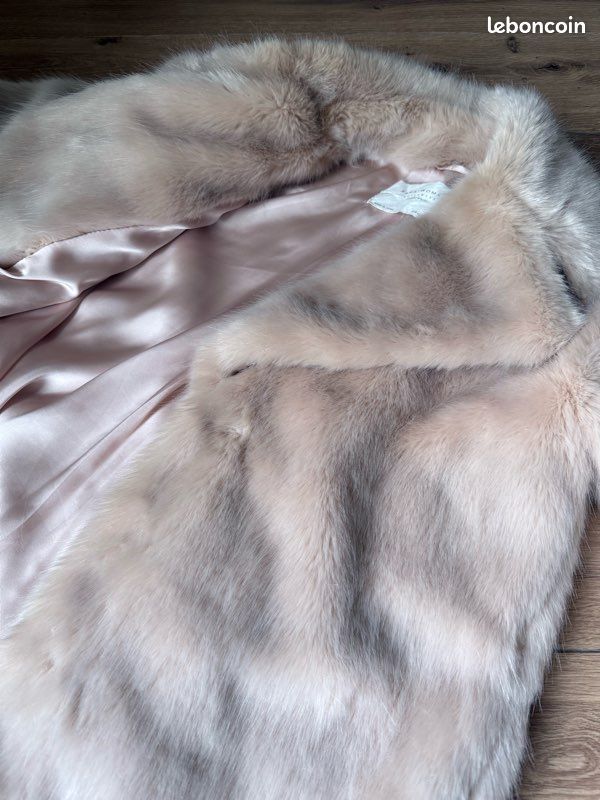 Veste en fausse fourrure Zara Woman (image 5)