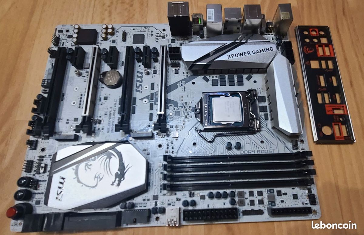 Carte mère MSI Z170a xpower gaming titanium edition avec Intel I7 6700K (image 2)