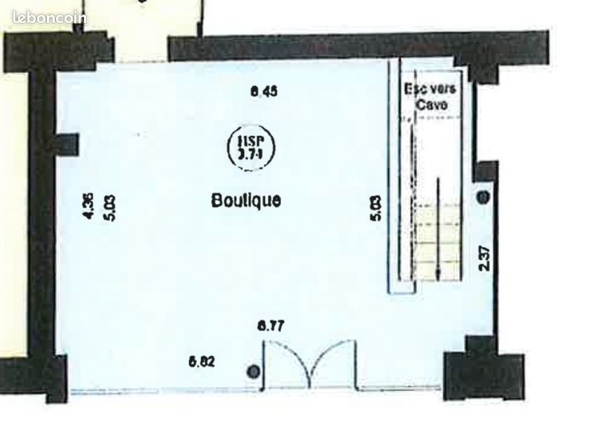 Boutique 55 m² PARIS (image 4)