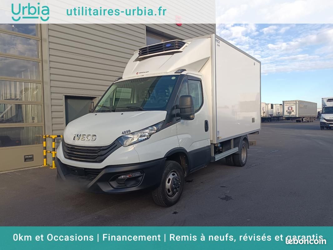 Iveco Daily CHASSIS CABINE FRIGO POSITIF/NEGATIF 12M3 160 CV RJ HAYON 3,5 T (image 1)