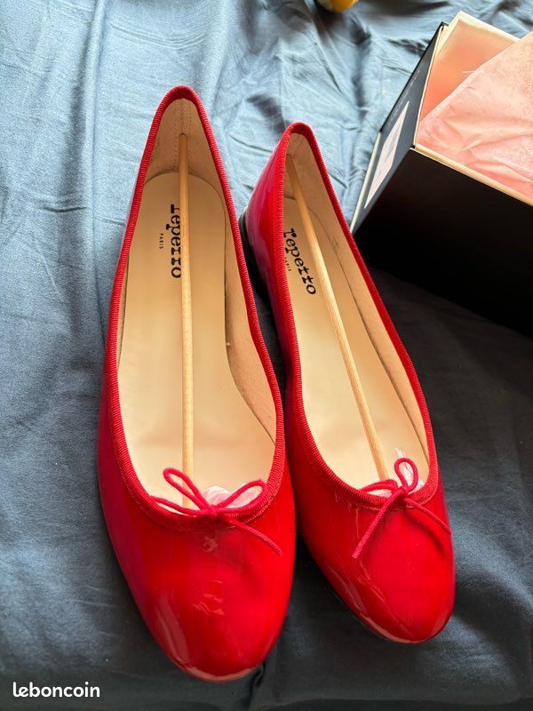 Ballerine Rouge Ballerine Cendrillon Repetto Ballerines Cendrillon