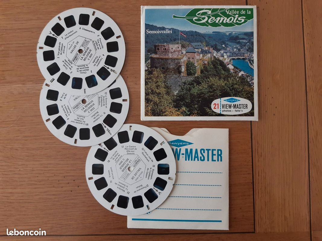 View-Master Grand Mère Raconte... – Coffret 3 Disques 3D, Nostalgie Garantie !