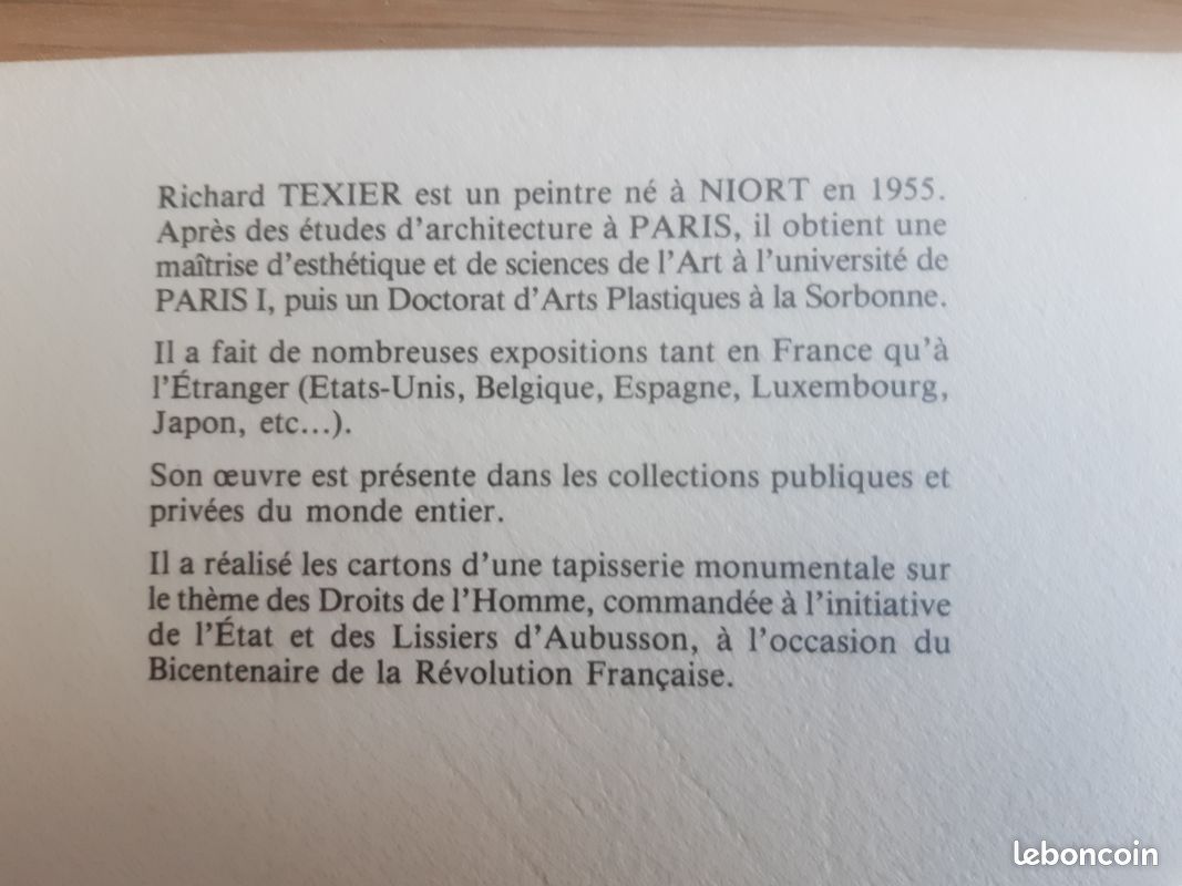 Enveloppes Richard Texier Bicentenaire de la Révolution Française (image 6)
