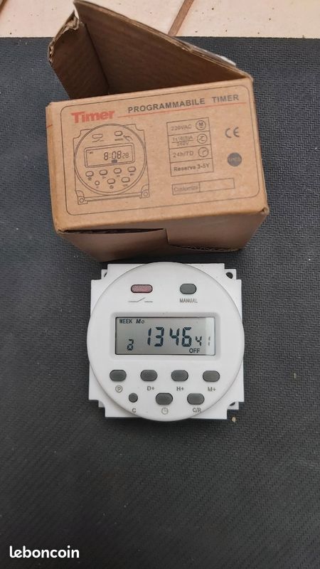 Minuteur électrique en lot de 2 (image 1)
