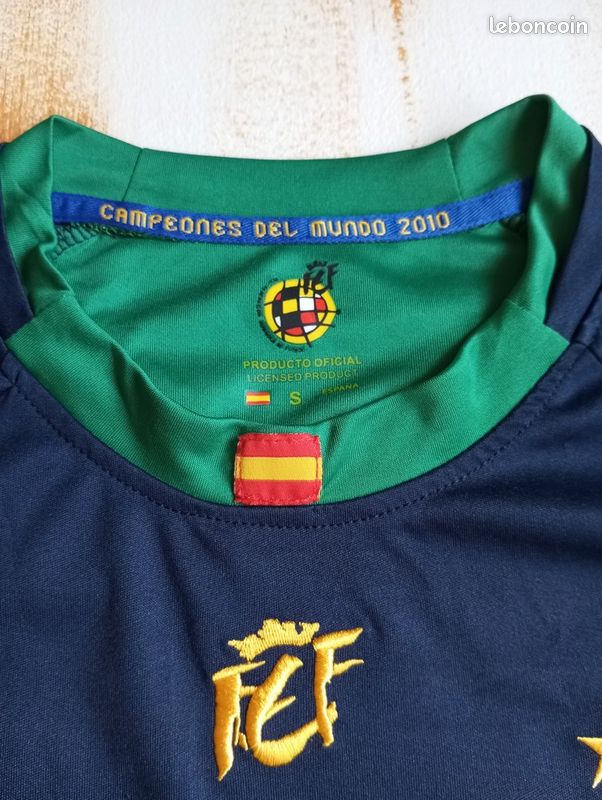 Nouveau Maillot de Foot Espagne Exterieur 2010 | Achat Fiable
