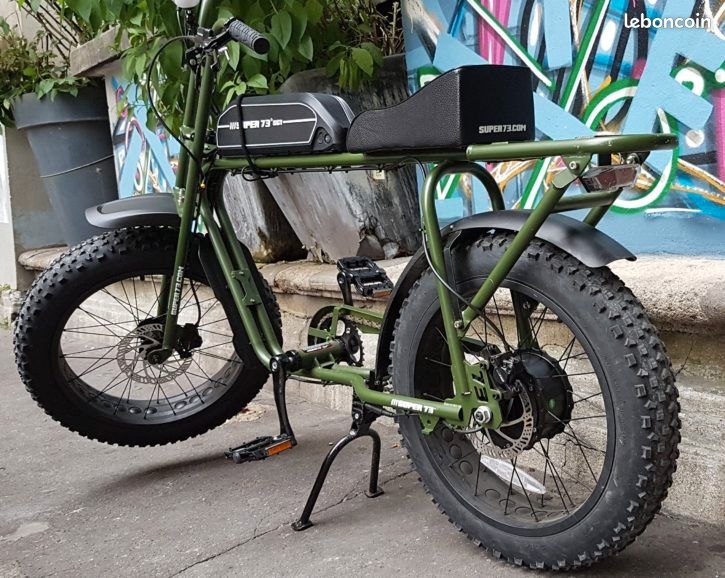Army Green Super 73 S1 Bike Super73 SG1 Army Green Voltes Electric 