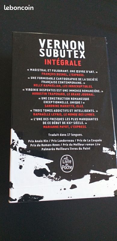 Coffret livre de poche vernon subutex (image 2)