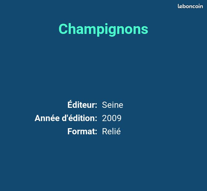 Champignons (image 2)