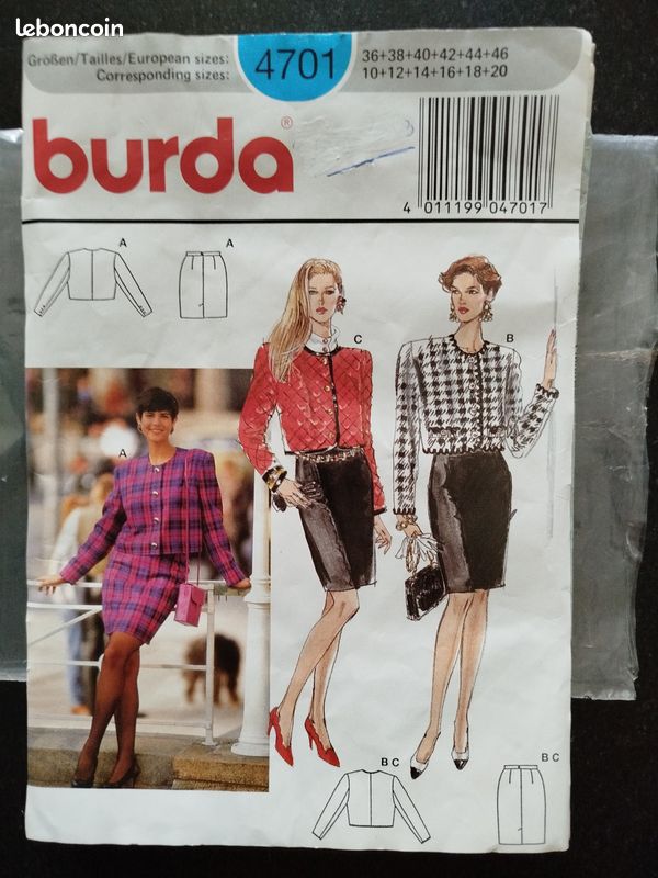 Patron BURDA 4701 (image 1)