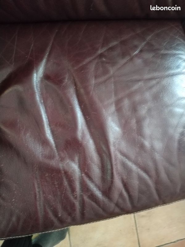 Canapé et fauteuil CUIR (image 4)