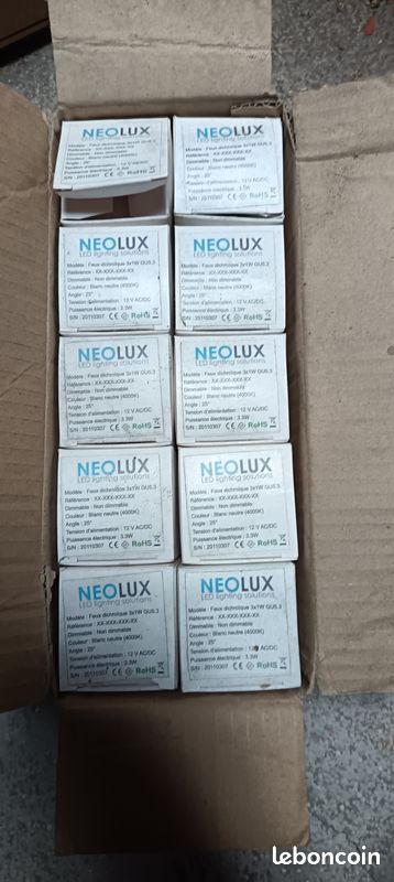 Lot de 10 ampoules blanc neutre (image 2)