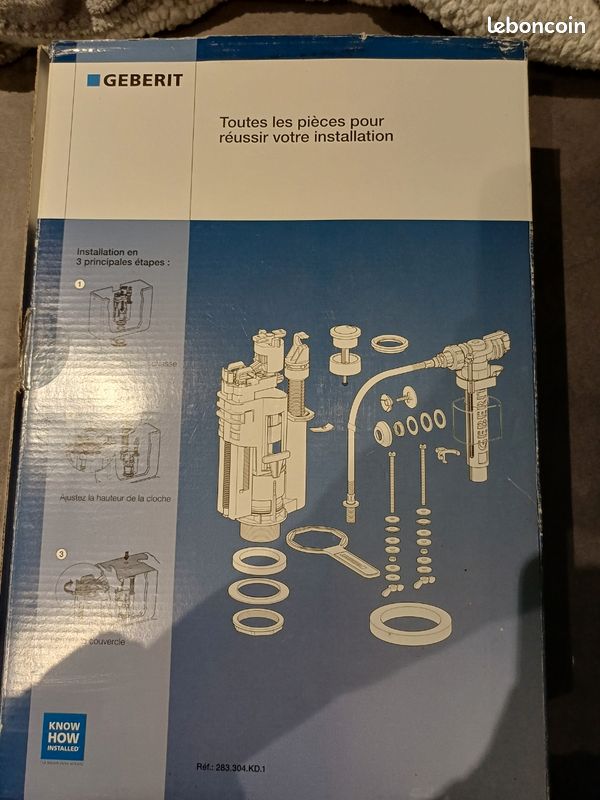 Mécanisme chasse d'eau neuf (image 2)