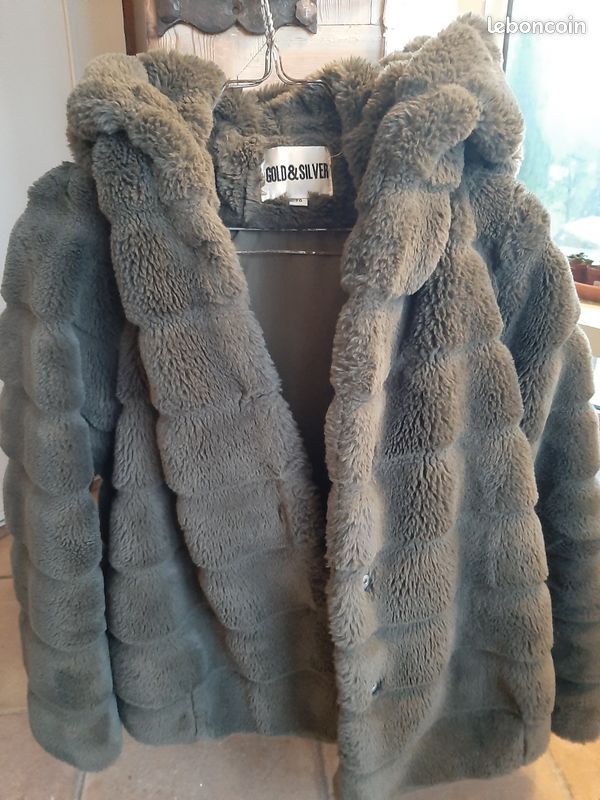 Capuche Fourrure Manteau Femme Laine Capuche Capuche Manteau