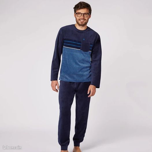 Pyjama Dodo Velours Homme XXL NEUF -Valeur 70 euros (image 1)