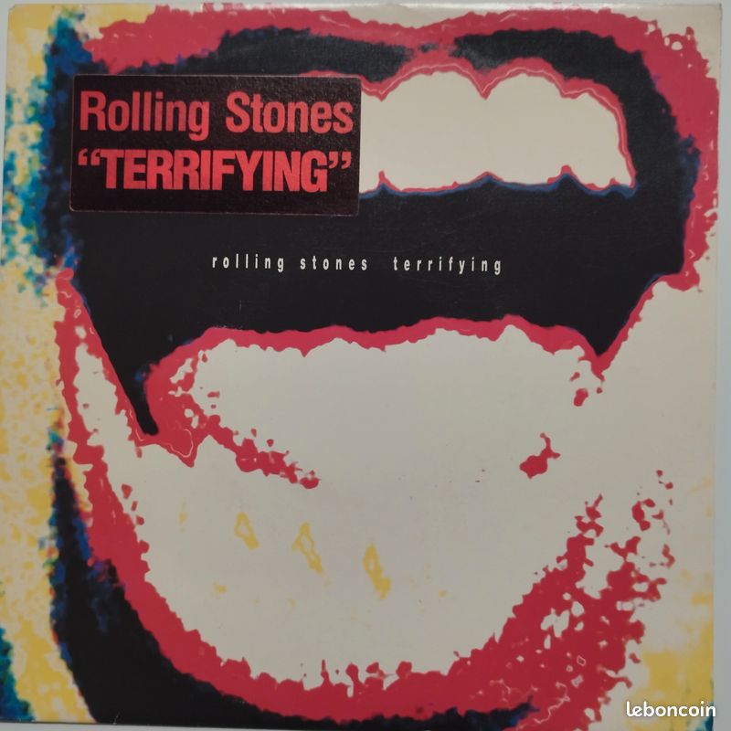 Disque vinyle des Rolling Stones 7" Terrifying (image 1)
