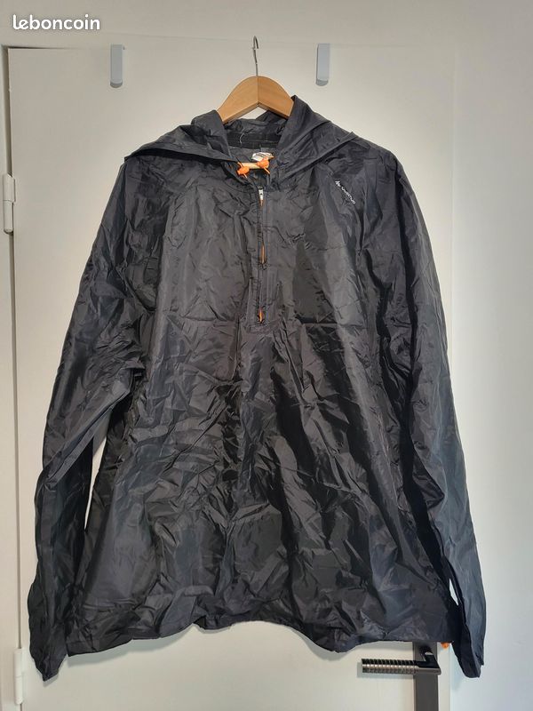 Poncho Decathlon K Way Poche Poncho De Pluie Quechua Noir XL à 2XL