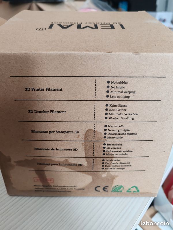 Imprimante 3d avec filament et accessoires (image 8)