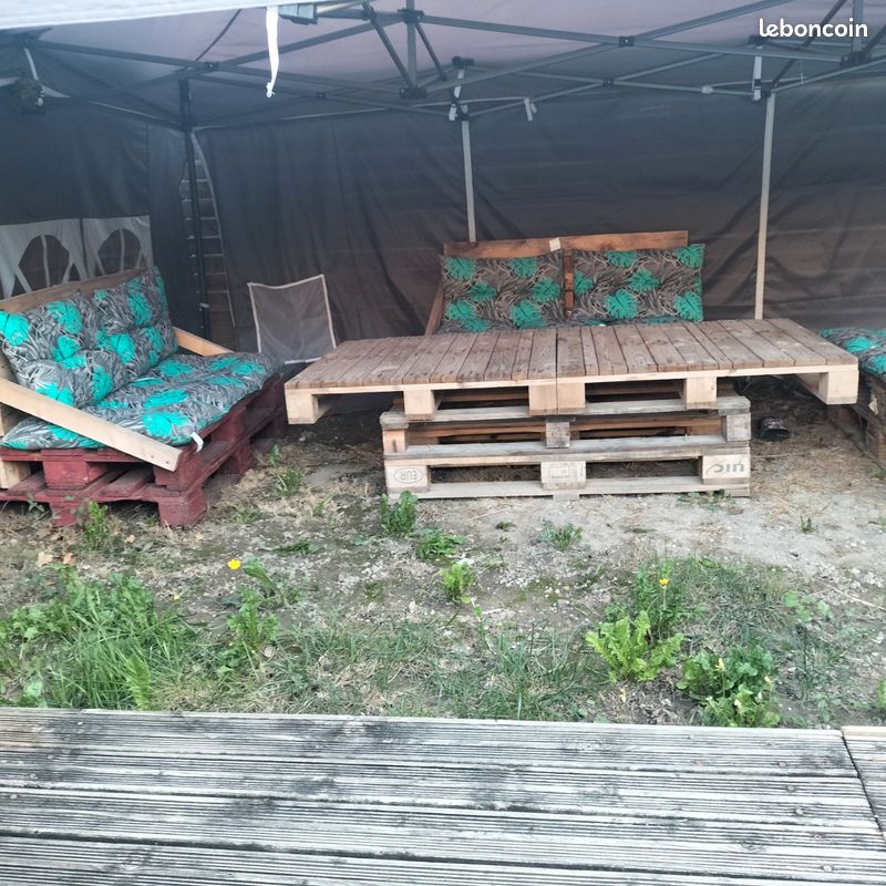 Salon de jardin en palette (image 2)