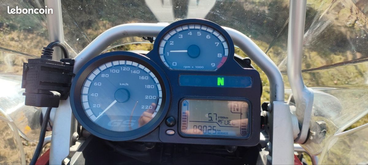 BMW R 1200 GS Adventure K25 – 2008 – Rouge (image 2)