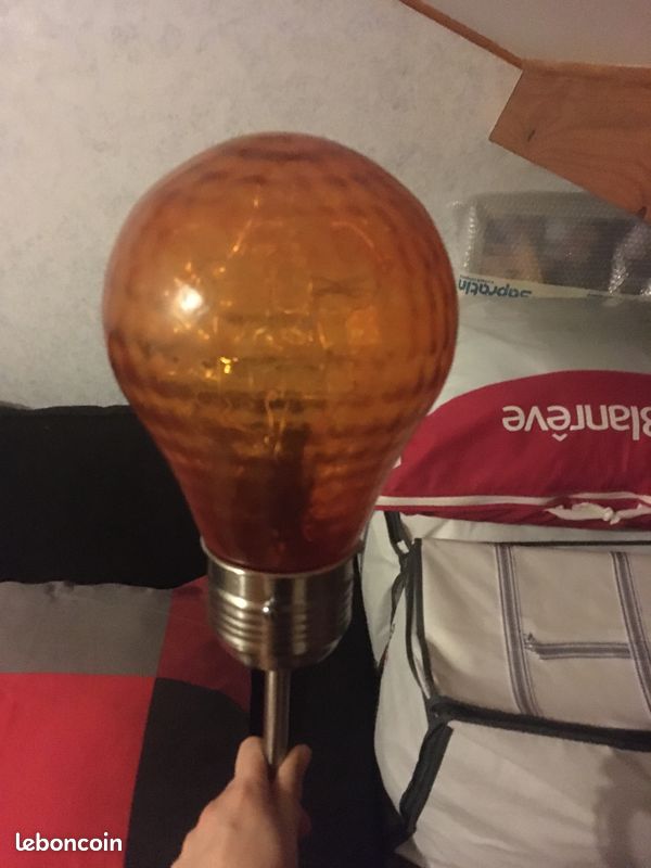 Lampe sur pied Ampoule Orange (image 3)