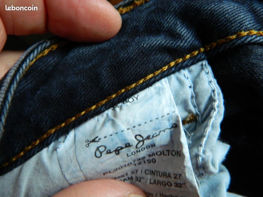 Jeans T 32 " Pepe Jeans " coupe slim (image 2)