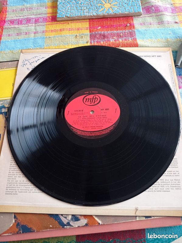 Vinyle 33 t le lac des cygnes Tchaïkovsky mfp (image 5)