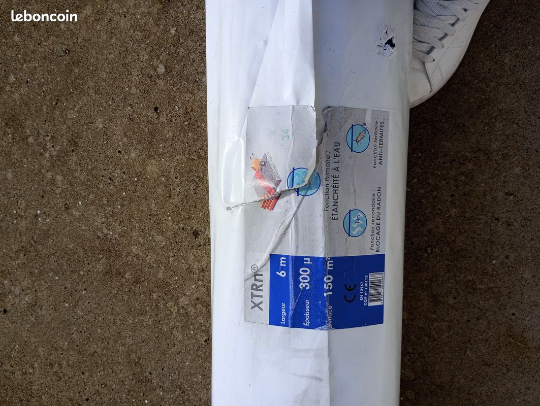 Bâche sous dalle anti termite anti radon (image 2)