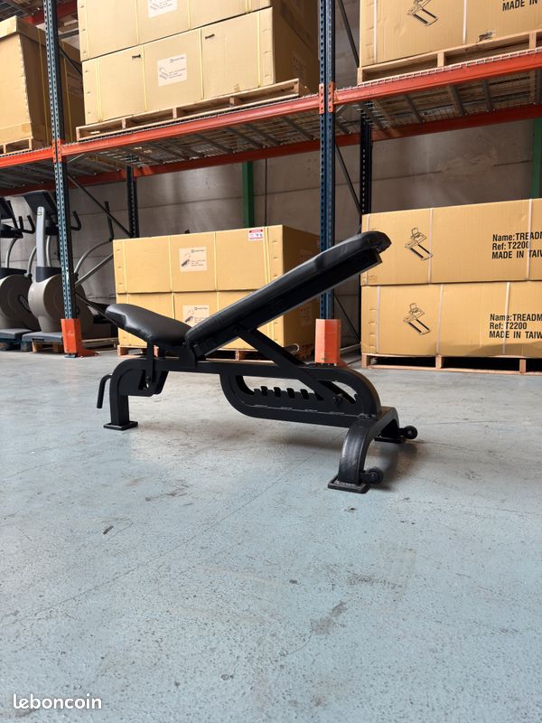 Adjustable Bench Leaderfit occasion machine musculation libre banc ajustable multi positions angles professionnel idéal haltères (image 3)
