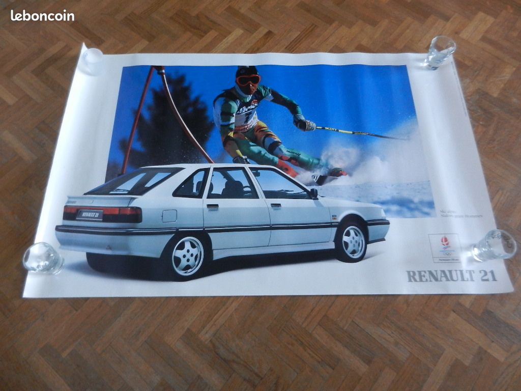 2 x affiches Renault 21 R21 (image 1)