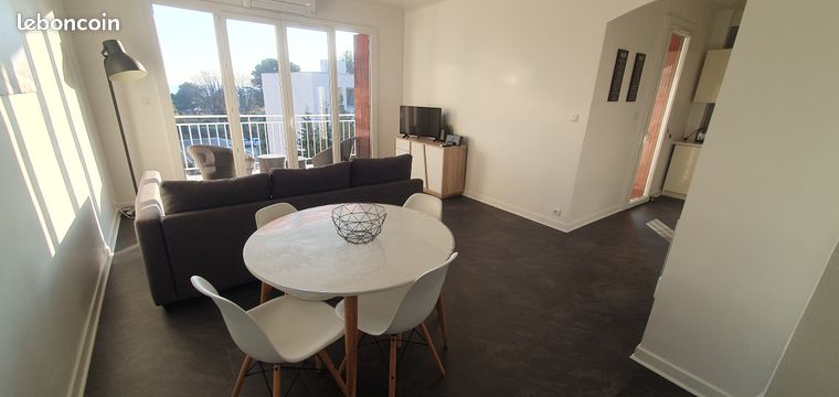 2 pièces 50 m² vue mer terrasse 24m²