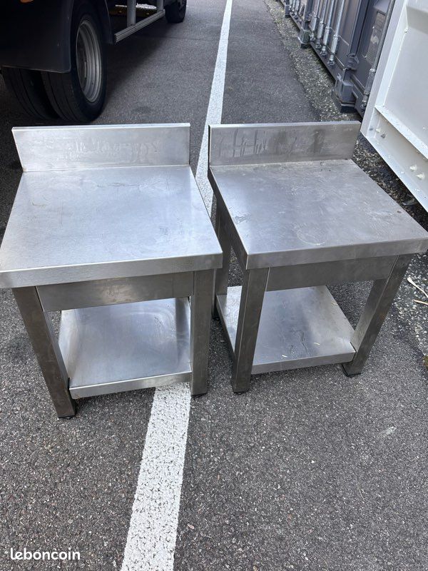 Table en inox pour appareil de cuisine (image 3)