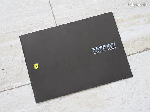FERRARI brochure Official World Club 2000# 1563-00 (image 2)