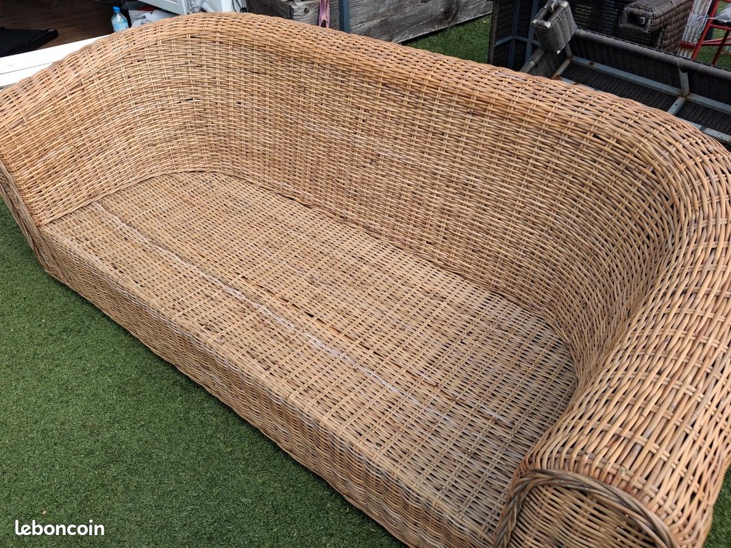 Salon jardin en rotin (image 3)