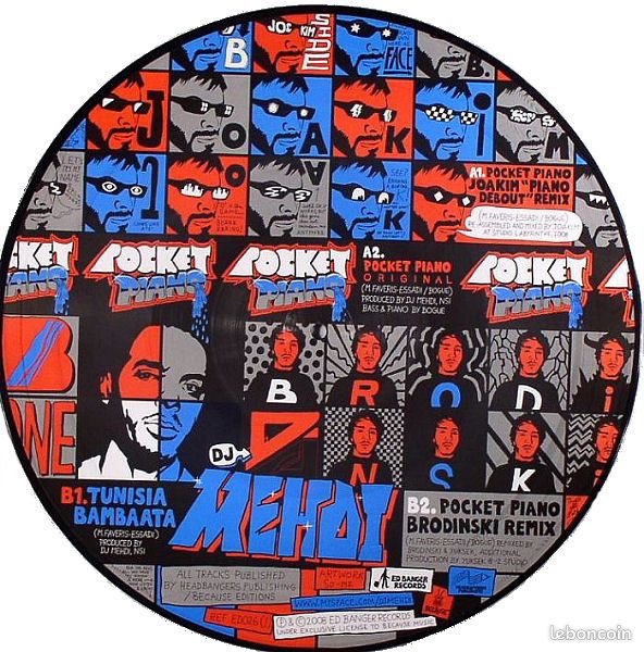 Vinyle - DJ MEHDI - Pocket Piano (image 1)