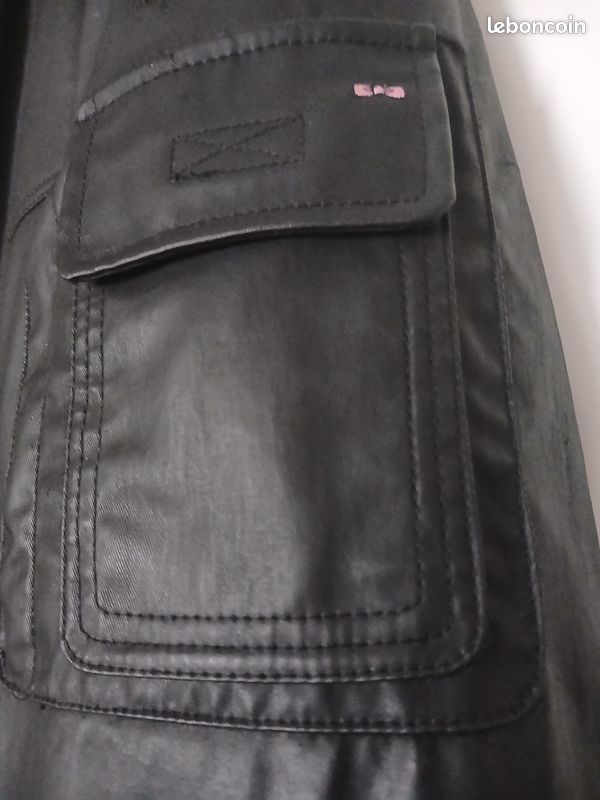 Veste longue simili cuir Eden Park, Taille XXL (image 7)