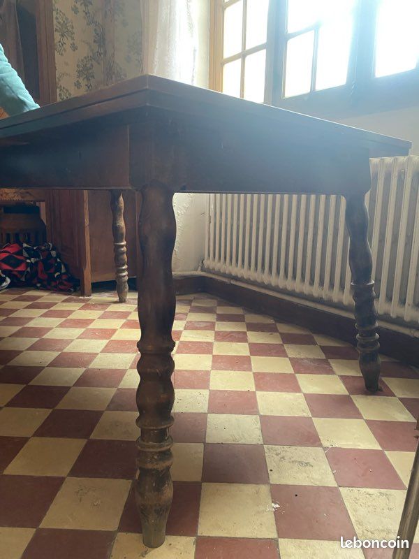 Table bois ancienne (image 2)