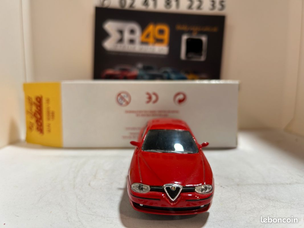 Alfa Romeo - Giulietta Sprint Tour de Corse 1957 - Solido - 1/43 - Autos Miniatures