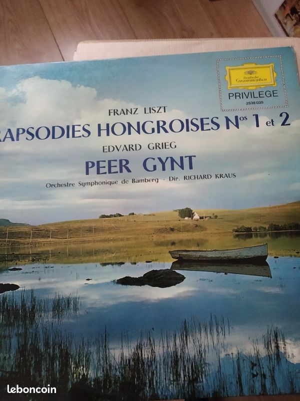 Vinyle Franz LISZT et Edvard GRIEG (image 1)