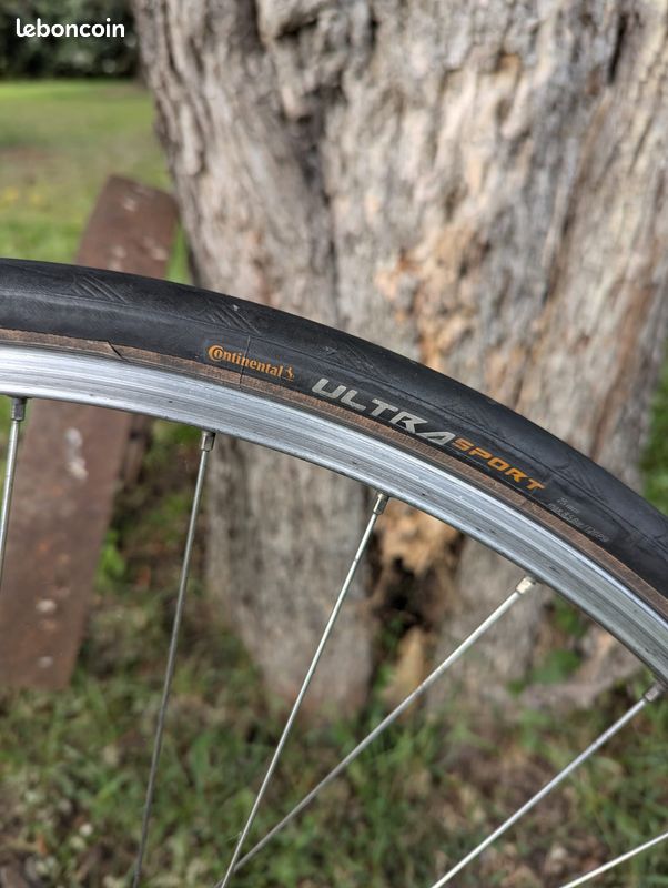 Roue avant mavic ma2 + campagnolo + continental ultra sport (image 7)