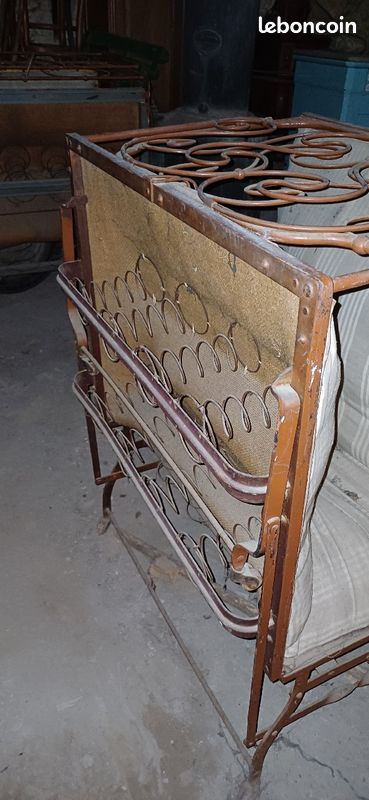 Lit ancien vintage pour canape (image 3)