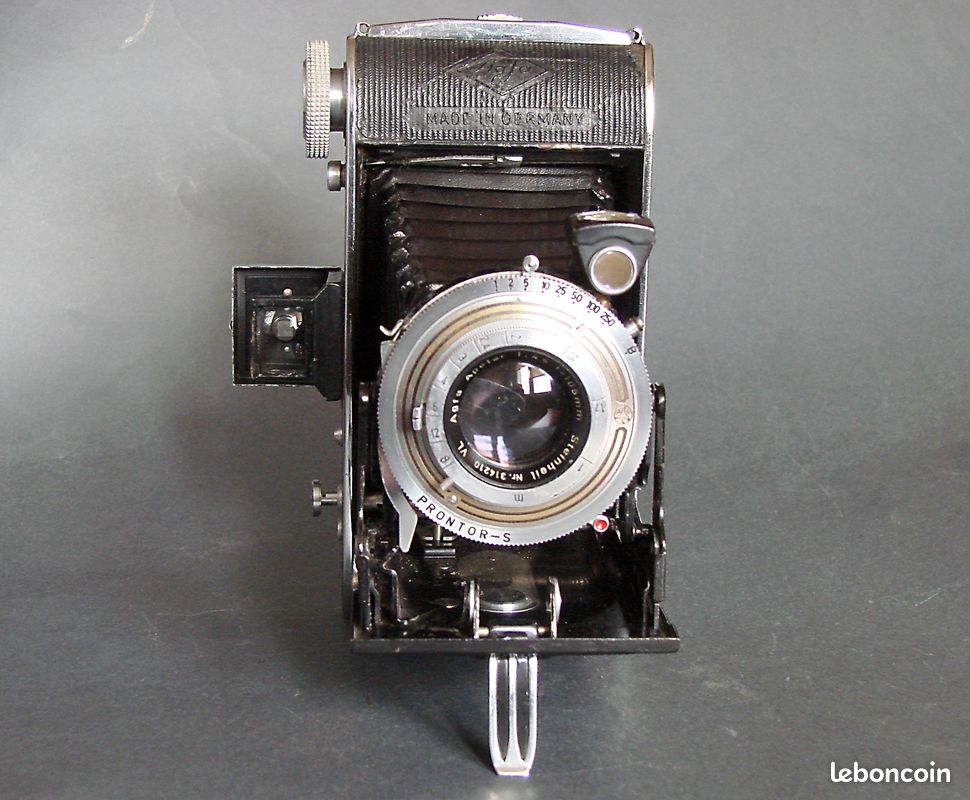 Appareil Photo Pliant Agfa Billy I - Agnar 1:6.3/105 Pronto, Vintage
