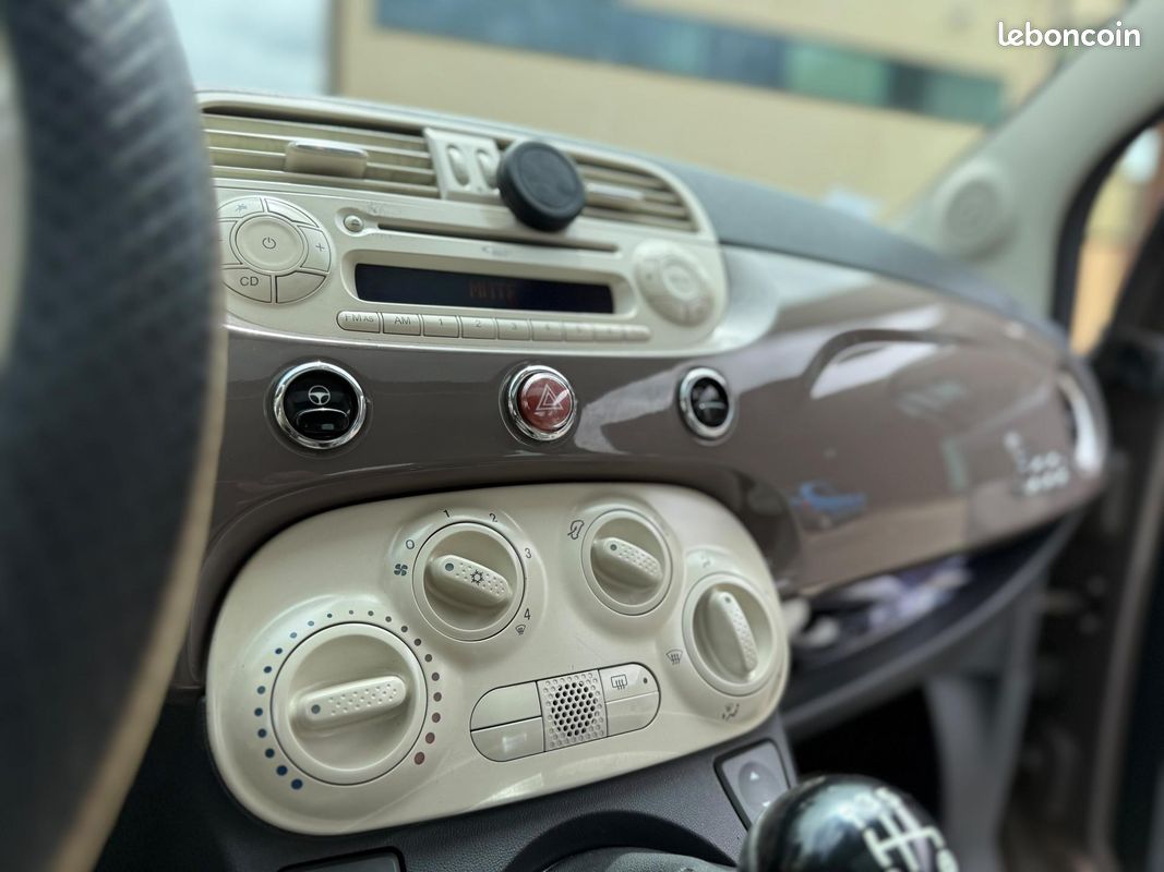Fiat fiat 500 1.3 multijet 70 - toit ouvrant - garantie 6 mois - paiement en 3x (image 19)