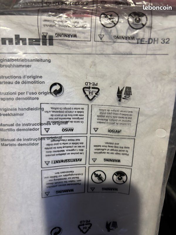 Marteau burineur einhell 32J (image 3)