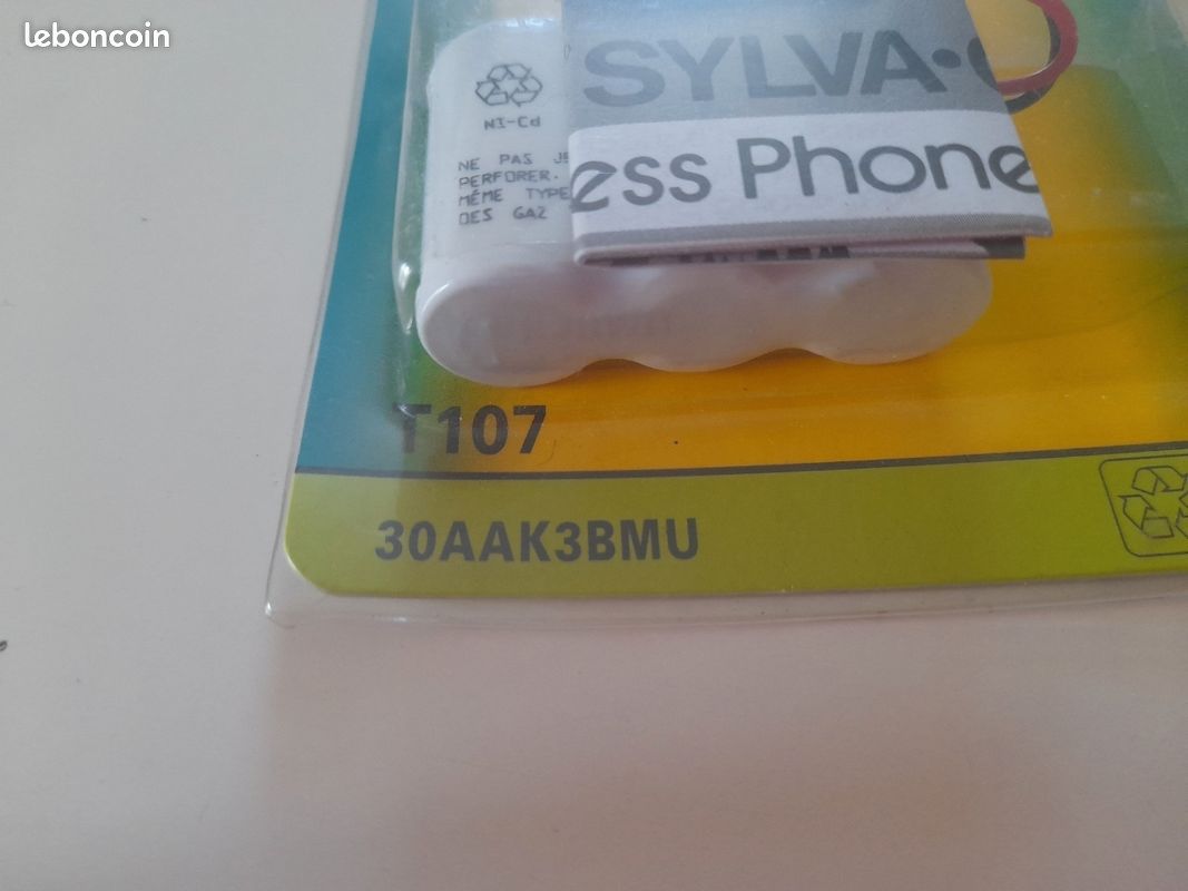 Batterie T107 téléphone fixe (image 2)