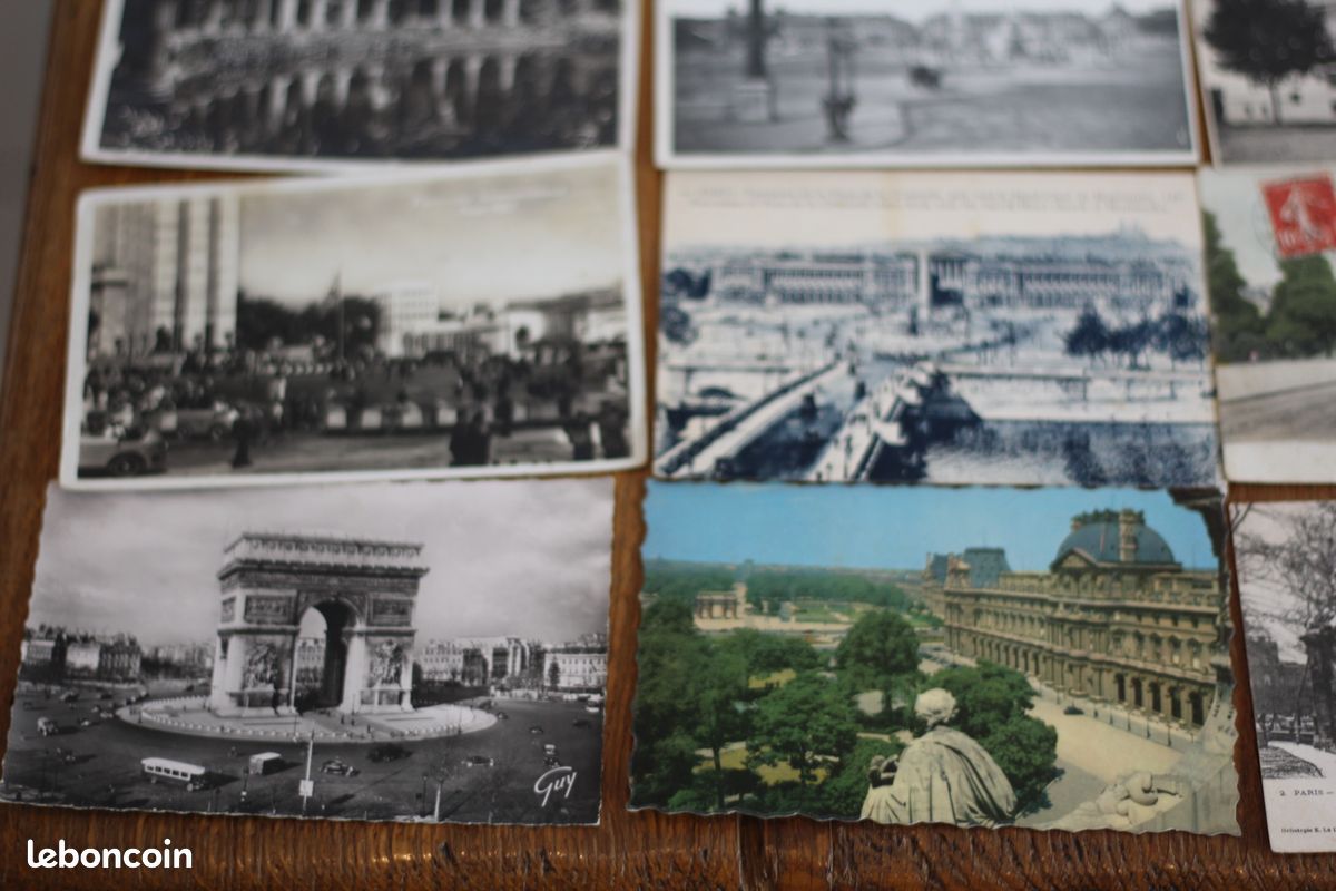 AA684, Paris, lot de 50 cartes postales anciennes, cpa (image 1)