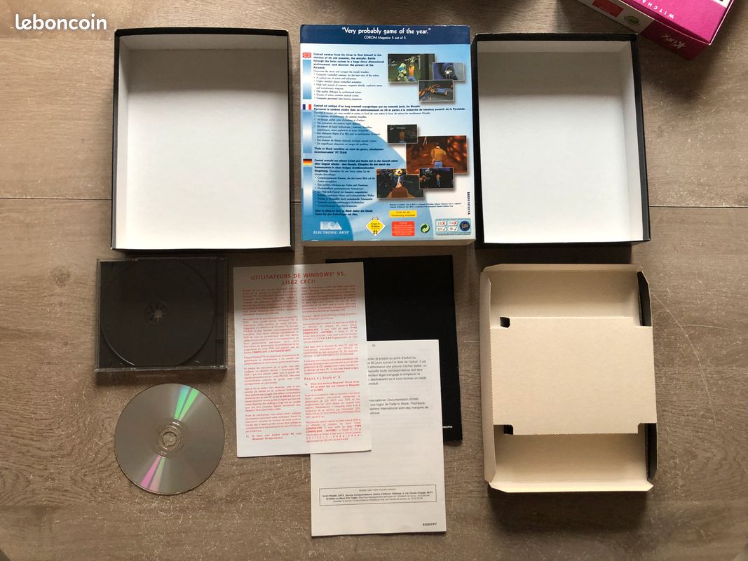 Jeu PC 'Fade To Black' – Suite De Flashback, Big Box Version FR