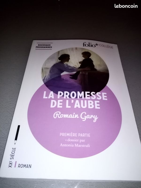 LA PROMESSE DE L'AUBE Folio+ Collège (image 1)